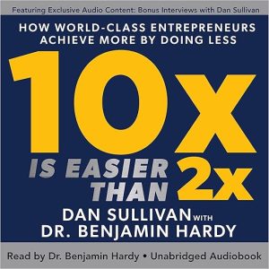 10x Is Easier than 2x