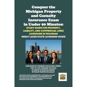 Conquer the Michigan Property and Casualty Insurance Exam in Under 90 Minutes: Study Guide for Property, Liability, and Commercial Lines Licensure in Michigan