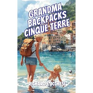 Grandma Backpacks Cinque Terre