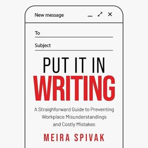 Put It in Writing